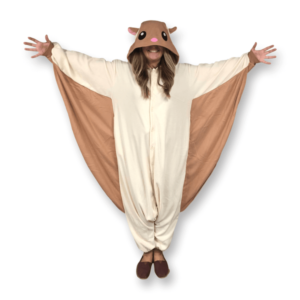 Flying Squirrel Kigurumi Adult Onesie Costume Pajama By SAZAC