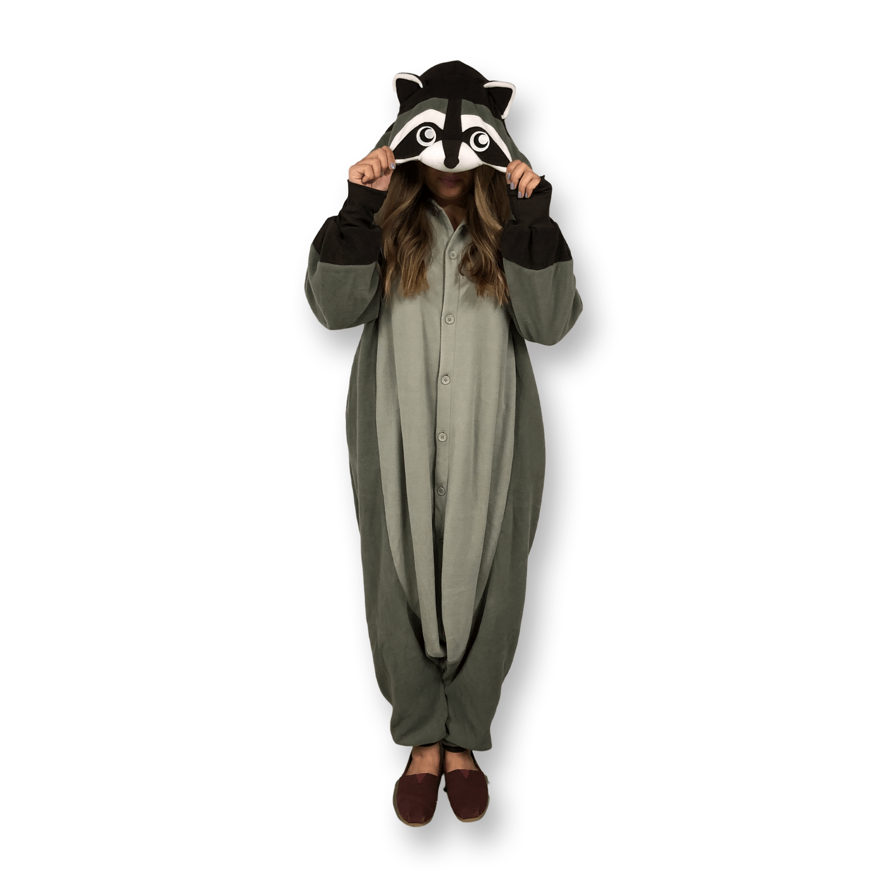 Raccoon Kigurumi Adult Onesie Costume Pajama By SAZAC Kutame