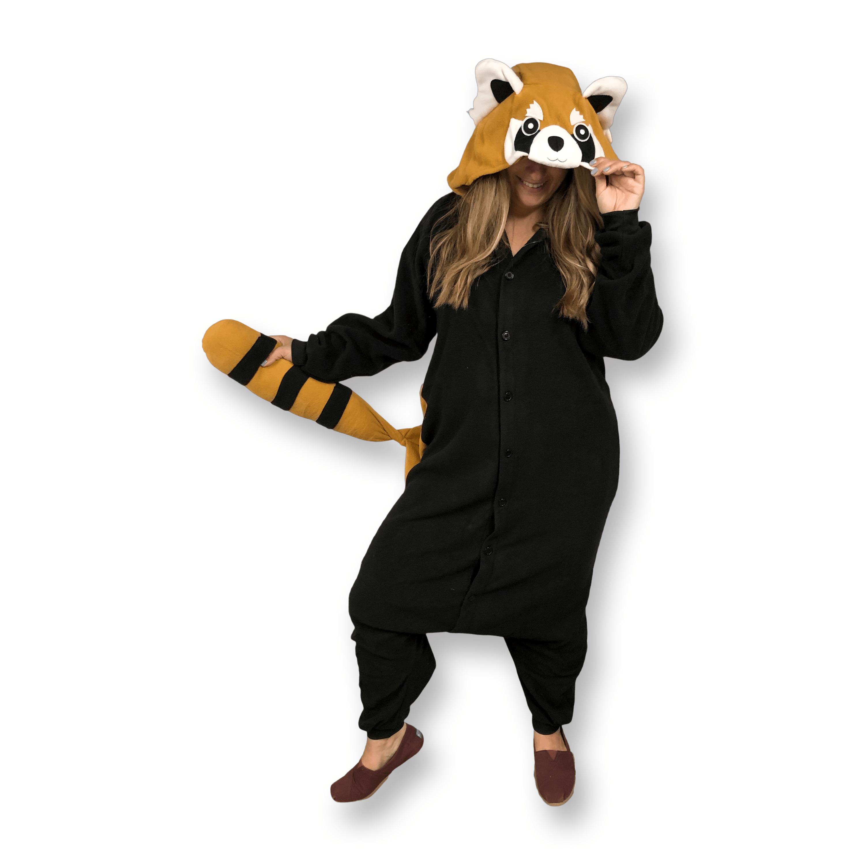 Red Panda Kigurumi Adult Onesie Costume Pajama By SAZAC Kutame red-panda-kigurumi-adult-onesie-costume-pajama-by-sazac-kutame