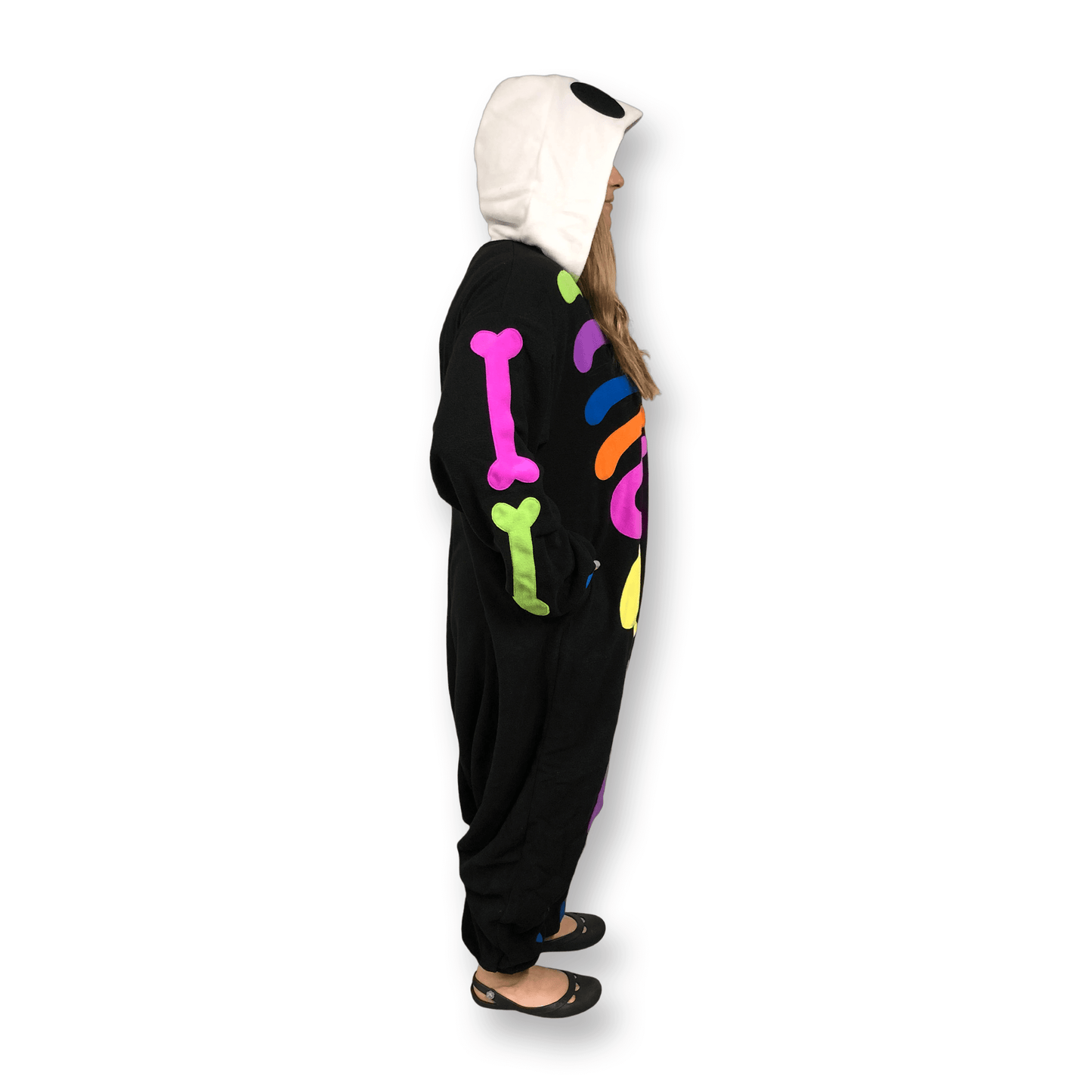 Colorful Skeleton Kigurumi - skeleton onesie pajamas for adults