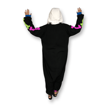 Colorful Skeleton Kigurumi - skeleton onesie pajamas for adults