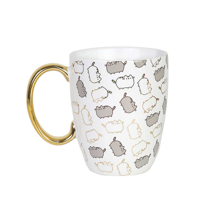 Pusheen Gold Pattern Mug