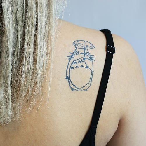 "My Neighbor Totoro" Temporary Tattoo