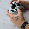 Playstation Console Tattoo - Semi-Permanent Tattoo