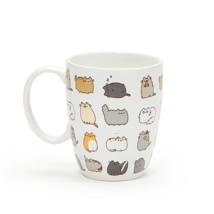 Pusheen Kitties Mug and Coaster Set - Kutame