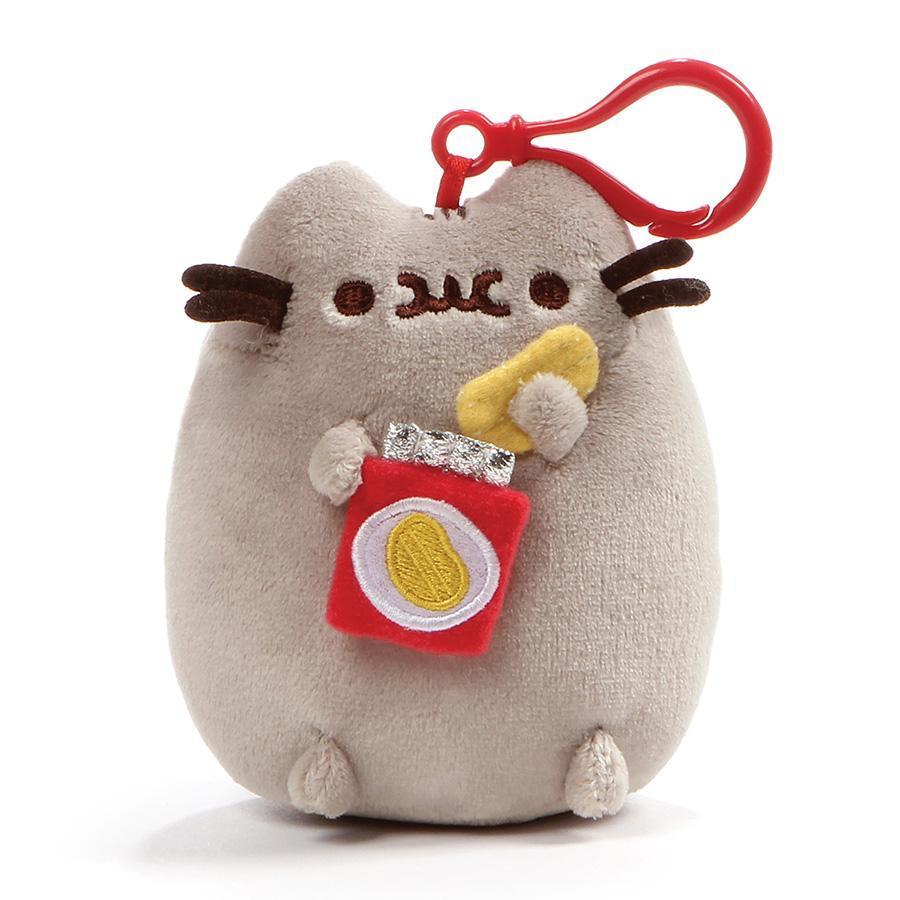 Pusheen Potato Chips Backpack Clip - Kutame