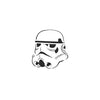 Star Wars Stormtrooper Helmet Tattoo - Semi-Permanent Tattoo
