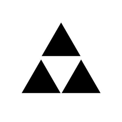 The Legend Of Zelda Triforce Semi-Permanent Tattoo - Semi-Permanent Tattoo